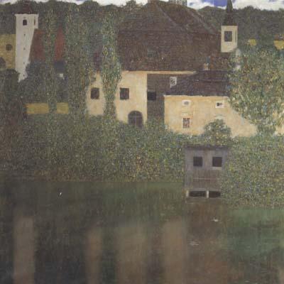 Schlo Kammer at Lake Atter I (mk20), Gustav Klimt